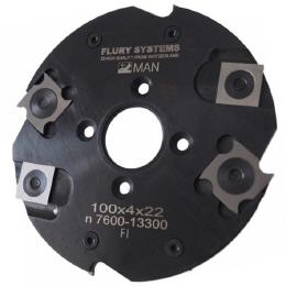Flury HW-WPL-Flachd&uuml;bel Nutfr&auml;ser