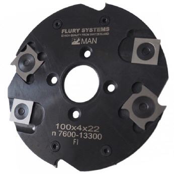 Flury HW-WPL-Flachd&uuml;bel Nutfr&auml;ser