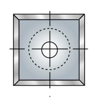 HW Wendemesser Wendeplatte 14x14x1,2mm