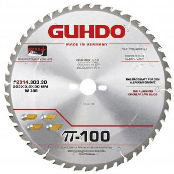 Guhdo 2314 pi-100 S&auml;geblatt 225x2,8/2,0x30