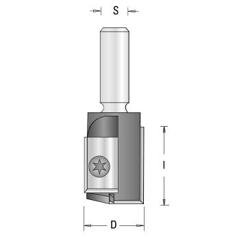 Guhdo 7910 WPL-Nut- u. Falzfr&auml;ser 18mm